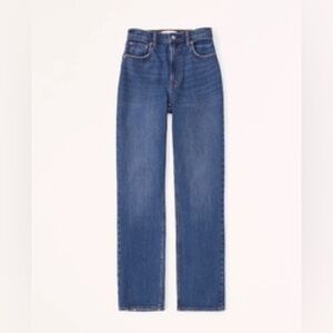 Abercrombie Ultra High Rise 90s Straight Jean